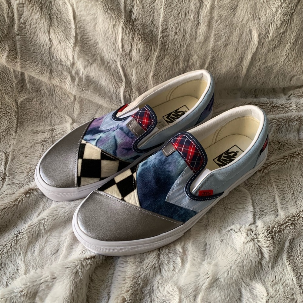 Vans Classic Slip-On Sneakers “Patchwork”Sz. 11